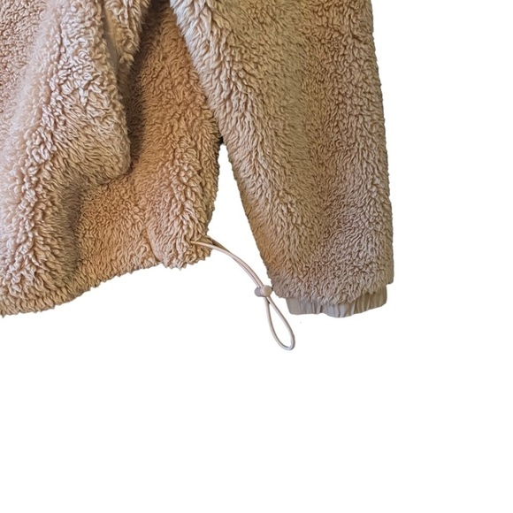 COPY - Victoria’s Secret Pink Oversized held zip mock neckline kangaroo pocket - Picture 3 of 5